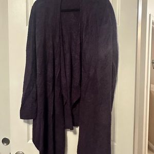 Barefoot Dreams drape front cardigan.  Size L/XL.